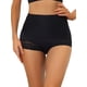 thumbnail image 1 of INSPIRAR CHIC Bragas de encaje de talle alto para mujer, moldeador de cuerpo, levantador de glúteos, control de abdomen, color negro, 1 of 4
