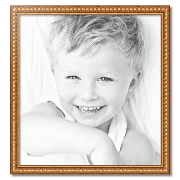 ArtToFrames 32" x 34" Gold Picture Frame, 32x34 inch Gold Wood Poster Frame (WOM-4293)