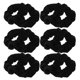thumbnail image 1 of Soft Hair Scrunchies 12Pcs Elastic Hair Ties For Girls And Women Ideal For Ponytails And Buns Gentle On Hair In, 1 of 4