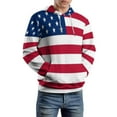 thumbnail image 5 of Abstract USA Flag 3D Print Hoodie Men Women Autumn Thin Pullover Sweatshirt Vintage Streetwear Tops, 5 of 6