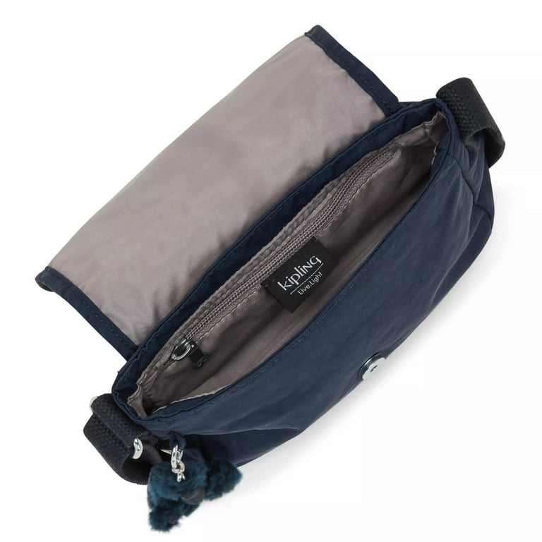 Kipling IZELLAH Shoulder Bag - Blue Casual Tote With Multiple Pockets