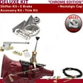 thumbnail image 1 of American Shifter  PG Shifter Kit Chrome 6 in. E Brake Cable Trim Kit for EC96E, 1 of 1