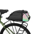 thumbnail image 2 of Necvior Bikes Bag for Bikes Rear Rack 12L Water Resist Bikes Trunk Panniers Saddle Bag Carriers with Reflectors, 2 of 13