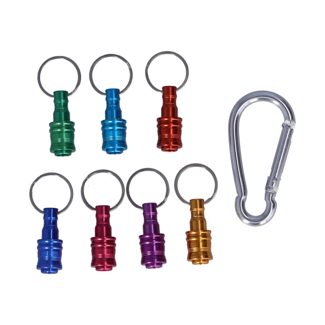 Barre d'Extension de Porte-Clés, 7pcs Porte-Clé Barre d'Extension Outil à Main de Support de Tournevis Durabilité Prolongée