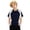 Navy, variant on Boys Short Sleeve T-Shirts Kids Summer Color Block Tops (Navy 8-9)