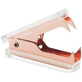 Clear Acrylic Gold Stapler Staples Remover Tape Dispenser Holder Set Office  Desk Executive Manual Stationery Gift Kit for Desktop Accessories Supplies
