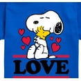 thumbnail image 3 of Peanuts - Love Snoopy Woodstock - Toddler And Youth Short Sleeve Graphic T-Shirt, 3 of 6