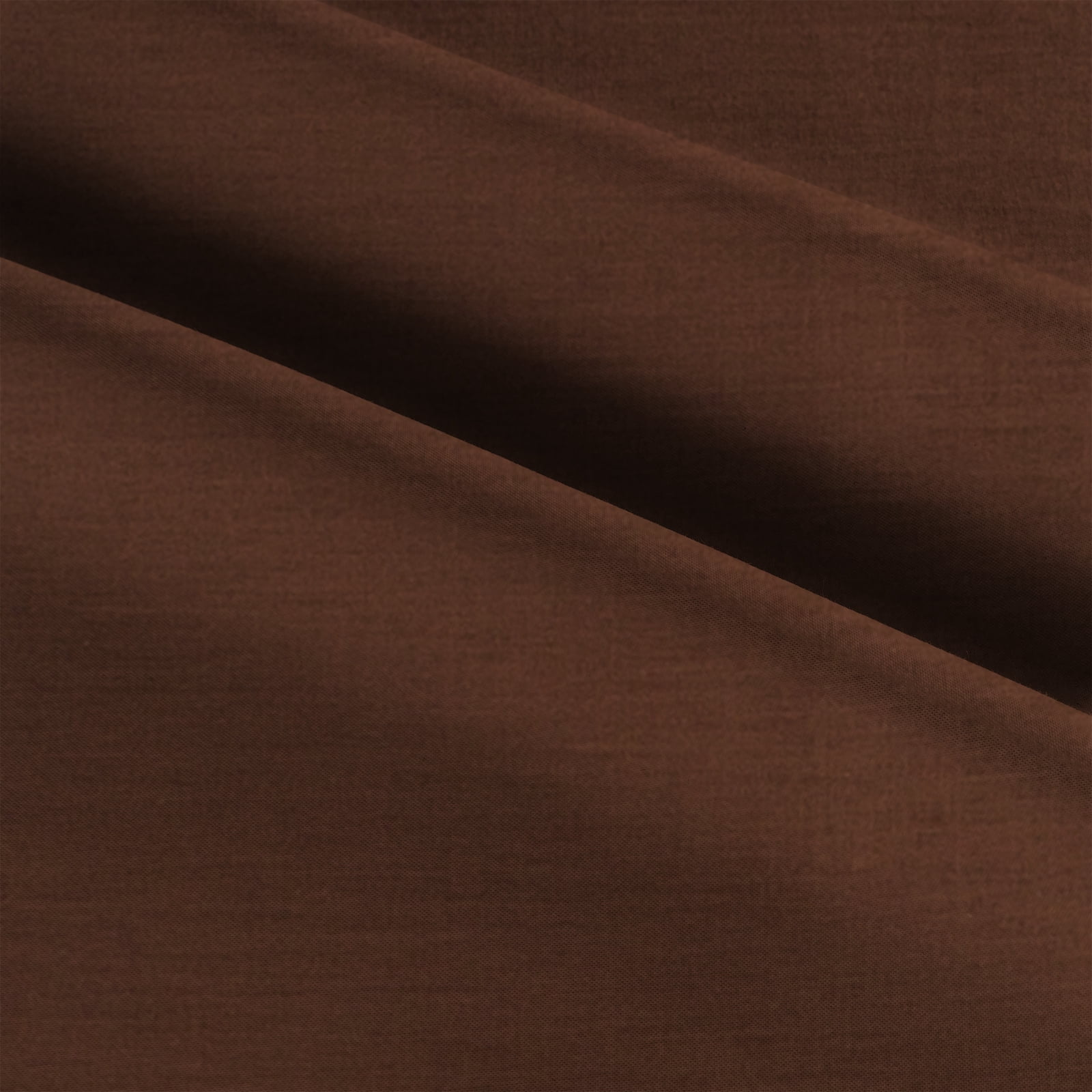Springs Creative 44" Cotton Polyester Blend Solid Print Sewing & Craft Fabric 25 yd By the Bolt, Brown