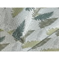 thumbnail image 3 of Ambesonne Forest Quilted Coverlet 3 Pcs, Leaves Botanical Minimalist, King Size, Khaki White and Hunter Green, 3 of 4