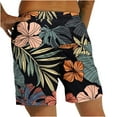 thumbnail image 4 of Xysaqa Big & Tall Sizes Mens Swim Trunks, Mens Boardshorts Funny Hawaiian Beach Swim Shorts, Mens Swimwear Bathing Suit S-5XL, 4 of 5