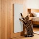 thumbnail image 4 of Rascador de pared para gatos con respaldo adhesivo, tela no tejida, juguete para trepar y arañar para gatos de interior, blanco o gris, 60×30 cm, 4 of 6