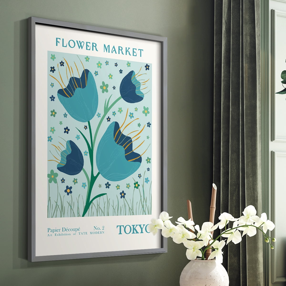 Matisse V Framed Print - Solid Wood