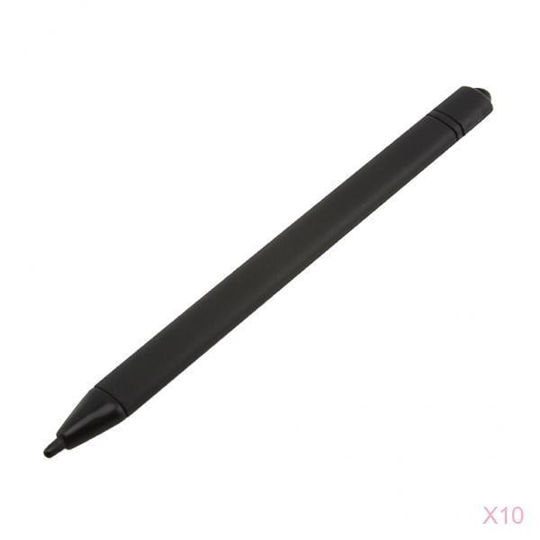 Lápiz óptico de repuesto de 10x 122 mm para tableta de escritura electrónica LCD, accesorio de almohadilla de dibujo para lectura, suministros de Yotijar Stylus Pen de repuesto