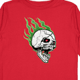 thumbnail image 4 of Inktastic Retro Skull Boys or Girls Long Sleeve Toddler T-Shirt, 4 of 5