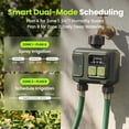 thumbnail image 3 of Soildrops Smart Sprinkler Timer — 2 Zones, App Control, 1,000 ft Wi-Fi Hub, 3 of 6