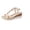Shoes # A04 Beige, variant on Espadrille Chunky Sole Sandals for Women Open Toe Elastic Slingback Wedge Beaded T-Strap Embellished Summer Beach Vacation Casual Bohemian Walking Shoes