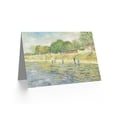 thumbnail image 2 of Vincent Van Gogh Bank Of The Seine Fine Art Greetings Card Plus Envelope Blank inside, 2 of 3