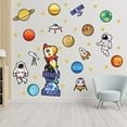 thumbnail image 5 of 42 Pcs Outer Space Bulletin Board Decoration Set Solar System Astronaut Classroom Decor Space Planets Bulletin Board Reach for The Stars Cutouts for School Classroom Chalkboard Wall Decor, 5 of 6