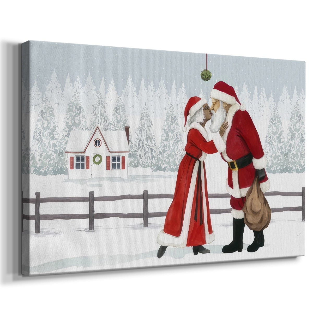 Christmas Love Collection A- Gallery Wrapped Canvas