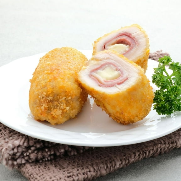 Today Gourmet - Uncooked Homestyle Breaded Cordon Bleu Boneless Chicken Breasts - 12-7oz Pcs. (5.25 lbs.)