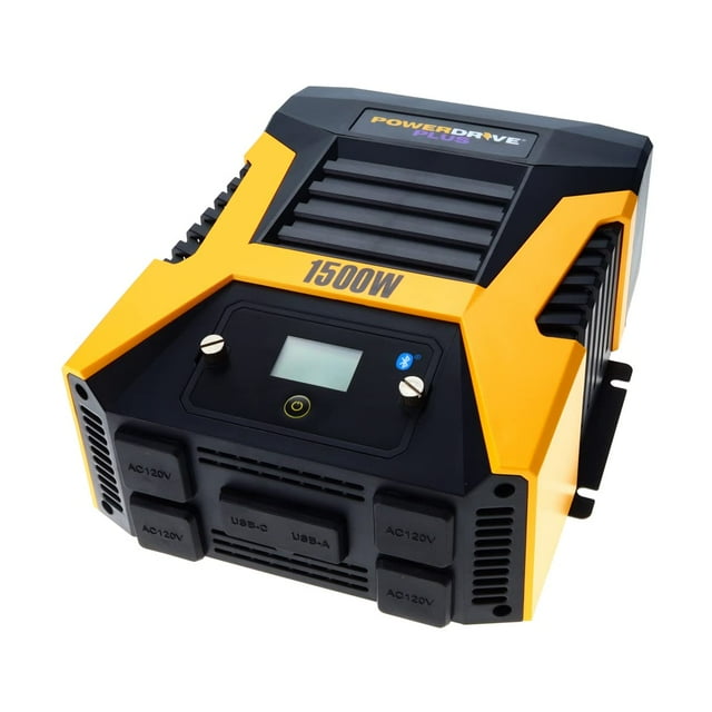 Inversor de corriente PowerDrive Plus PWD1500P 1500W con Bluetooth