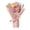 Pink, variant on Ruanlalo Handmade Crochet Flower Bouquet Small Puff Wildflowers Bouquet Birthday Anniversary Gifts for Mom Wife Best Friend Girlfriend