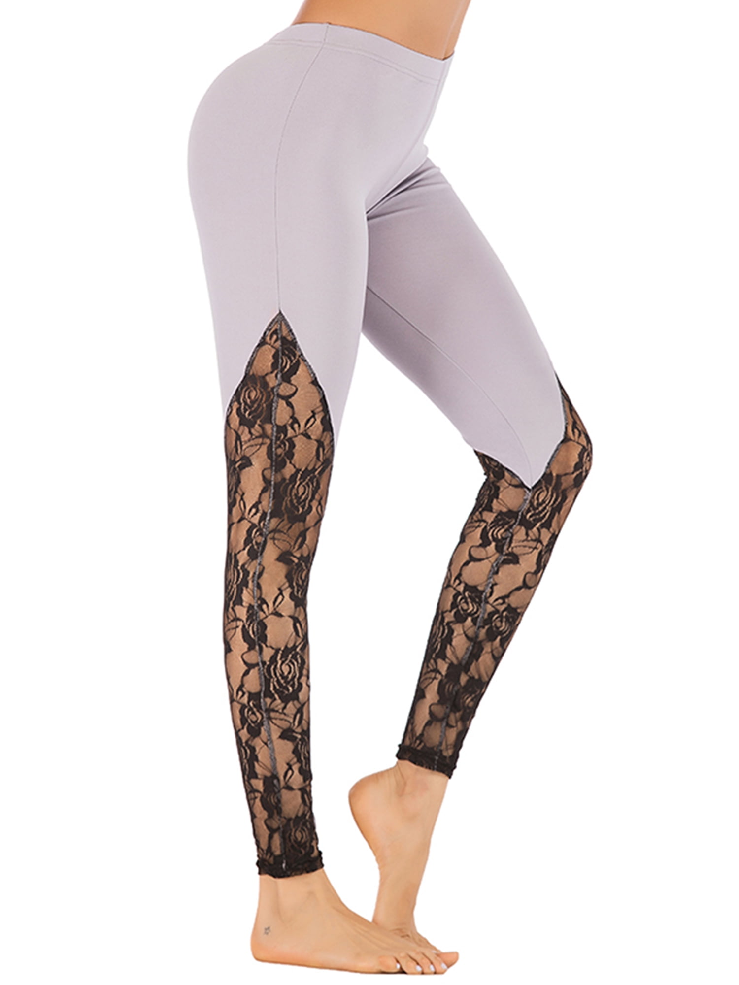 lace workout leggings