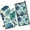 Tropical Palm Leaves-3, variant on Tropical Palm Leaves in Hawaii Kitchen Oven Mitt and Pot Holder Sets 2 Pcs for Baking, Cooking and Grilling, Heat Resistant Up To 392 °F