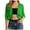 Green, variant on Linfrsh Cardigan Women Shrug Chiffon Cardigans Open Front Short Sleeve Bolero for Evening Dressy 2026(Black,One Size)