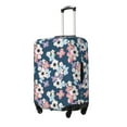 thumbnail image 2 of Kdxio Flowers Pattern Luggage Cover for Travel,Elastic and Durable,Fits 18-32 Inch,-No luggage included, 2 of 8