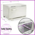 thumbnail image 7 of Salon Sundry Professional Hot Towel Warmer Cabinet - Facial Spa and Salon Equipment - White, 7 of 7