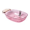 thumbnail image 1 of EIMELI EIMELI Snack Tray Creative Shape Food Grade Large Capacity Stackable Transparent Save Space Plastic Dry Fruit Sundries Organizer Tray Decoration Home Supplies, 1 of 8