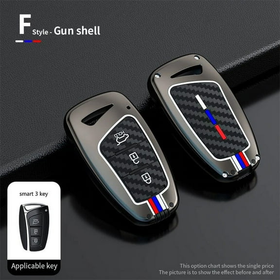 Car Key Cover Remote Case For Hyundai Santa Fe Sport Ix45 Equus Centennial Genesis G80 Grandeur Azera 2013-2016 Car Accessories