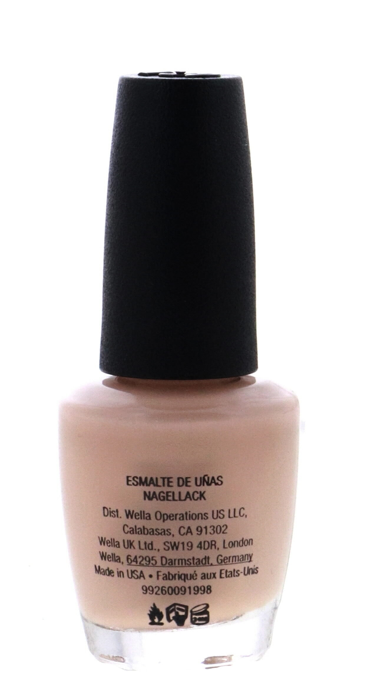 OPI Nail Lacquer Easy to Apply 0.5 oz 2 Count Bottle (2 Pack)