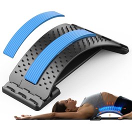 Lumbar Support Board With Support Belt - Multi-Level Adjustable Spine ...