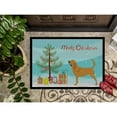 thumbnail image 3 of Carolines Treasures BB2902JMAT Bloodhound Merry Christmas Tree Door Mat Indoor Rug or Outdoor Welcome Mat 24x36 Doormat, 3 of 4