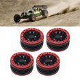 thumbnail image 4 of RC Beadlock Wheel Rims, RC Wheel Rims Hub Attractive Stable Red Black  For 90046 For REDCAT, 4 of 8
