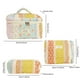 thumbnail image 4 of Organizadora de Artículos de Tocador Cosméticos Floral 3 Piezas Algodón Acolchado Wdftyju para Mujer, 4 of 9