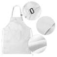 thumbnail image 3 of 10-Piece Children's Apron and Chef Hat Set Adjustable Children's Kitchen Apron for Cooking and Painting, 3 of 6