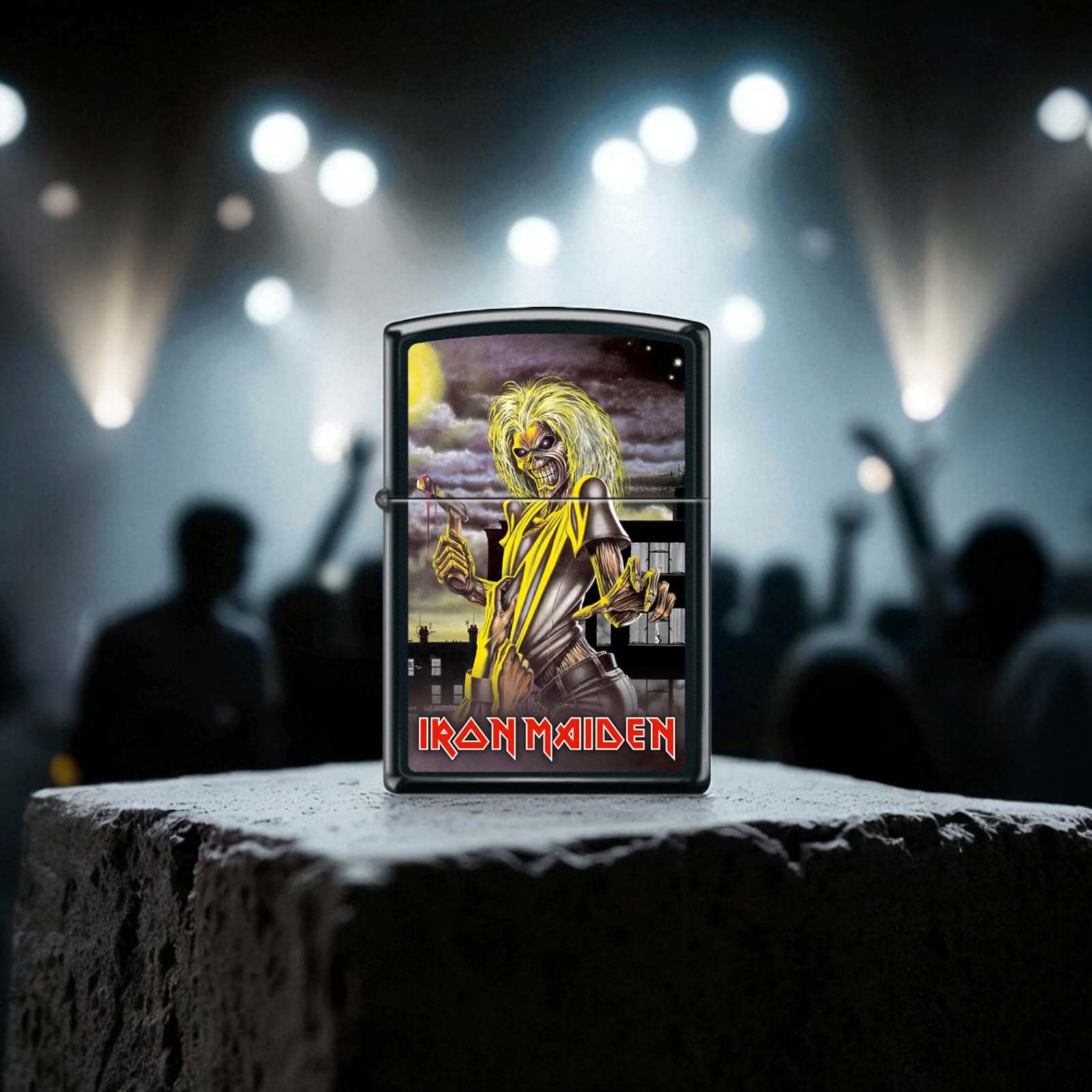 Iron Maiden Killers Black Matte Zippo Lighter