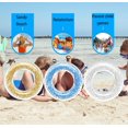 thumbnail image 4 of Flotador inflable para piscina, tubos flotantes transparentes, anillo de natación con purpurina, juguetes de piscina para piscina de verano, juguete de playa, juguete de fiesta divertido en, 4 of 6