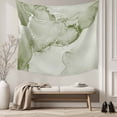 thumbnail image 5 of Marble Sage Green Large Tapestry for Bedroom Wall Hanging Tapestry,Modern Abstract Ink Painting Luxury Ceiling Backdrop Tapestries Poster Blanket Wall Decor for Teens Room Living Room Dorm 86" x 104", 5 of 8