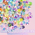 thumbnail image 7 of 32000Pcs Jelly Rhinestones Bedazzling Kit with Glue, 3mm Resin Flatback Gems for Crafts Nail Art Shoes,A, 7 of 7