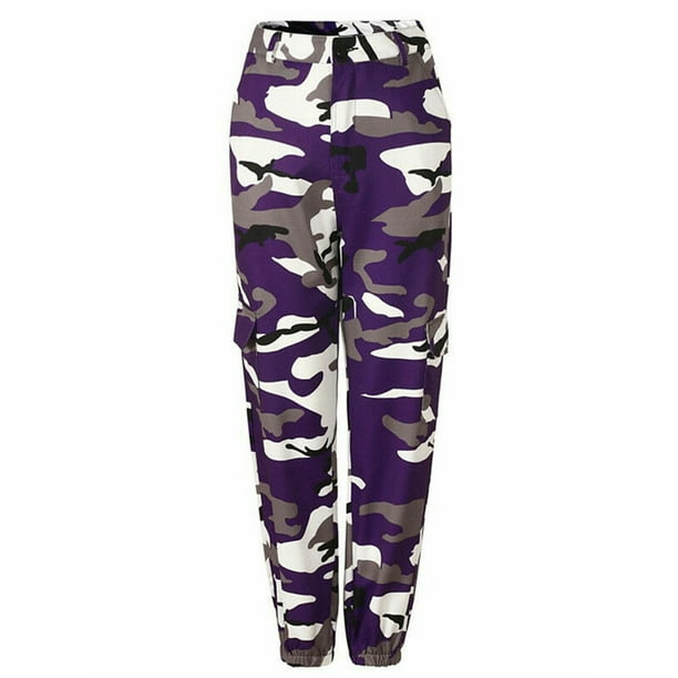 military print pants women