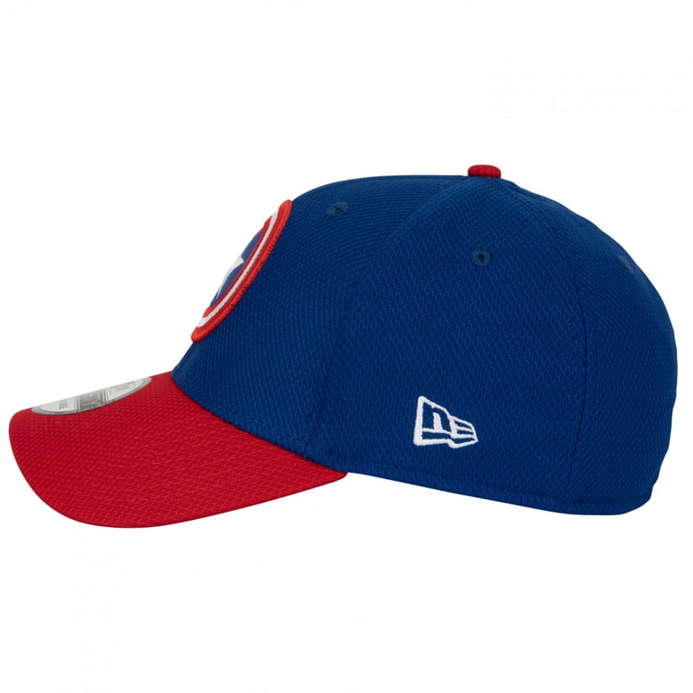 Captain America Red Blue 39Thirty Baseball Cap-Large/XLarge