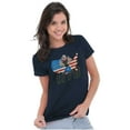 thumbnail image 3 of Popeye Thumbs Up USA American Flag Men's Graphic T Shirt Tees Brisco Brands S, 3 of 4