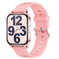 thumbnail image 4 of Reloj de pulsera inteligente Q18 Monitoreo de la salud del sueño de la presión arterial del ritmo cardíaco, rosa, 4 of 5