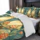 thumbnail image 5 of Conjunto de Cubierta de Edredón Y Edredón Ropa de Cama de Pascua Conjunto de Tres Piezas Cubierta de Edredón 200x230cm Cojines de Almohada 50x75cm Conjunto de Sábanas de Impresión Digital Lindo, 5 of 6