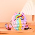 thumbnail image 1 of Bolso de hombro 2 en 1 para niñas, juguetes sensoriales para aliviar el estrés, bolso para mujeres y niños, los mejores regalos, 1 of 5