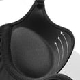 thumbnail image 4 of Push Up Plus Size Deep U Plunge Bra Multiway Clear Straps Low Back Cut Lingeries Newway CPDD, 4 of 5